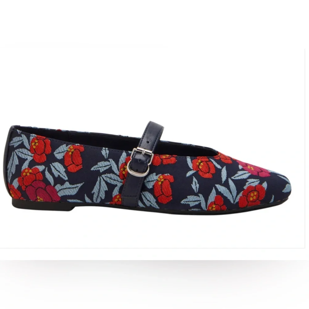 NWOT The Evie Mary Jane in Bright Floral Brocade by Katy Perry - Picture 3 of 3